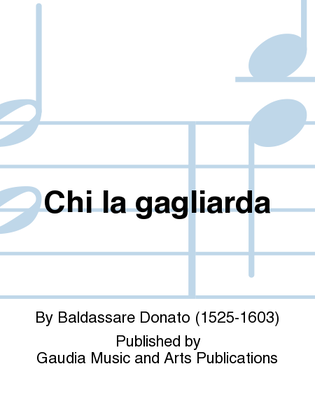 Book cover for Chi la gagliarda