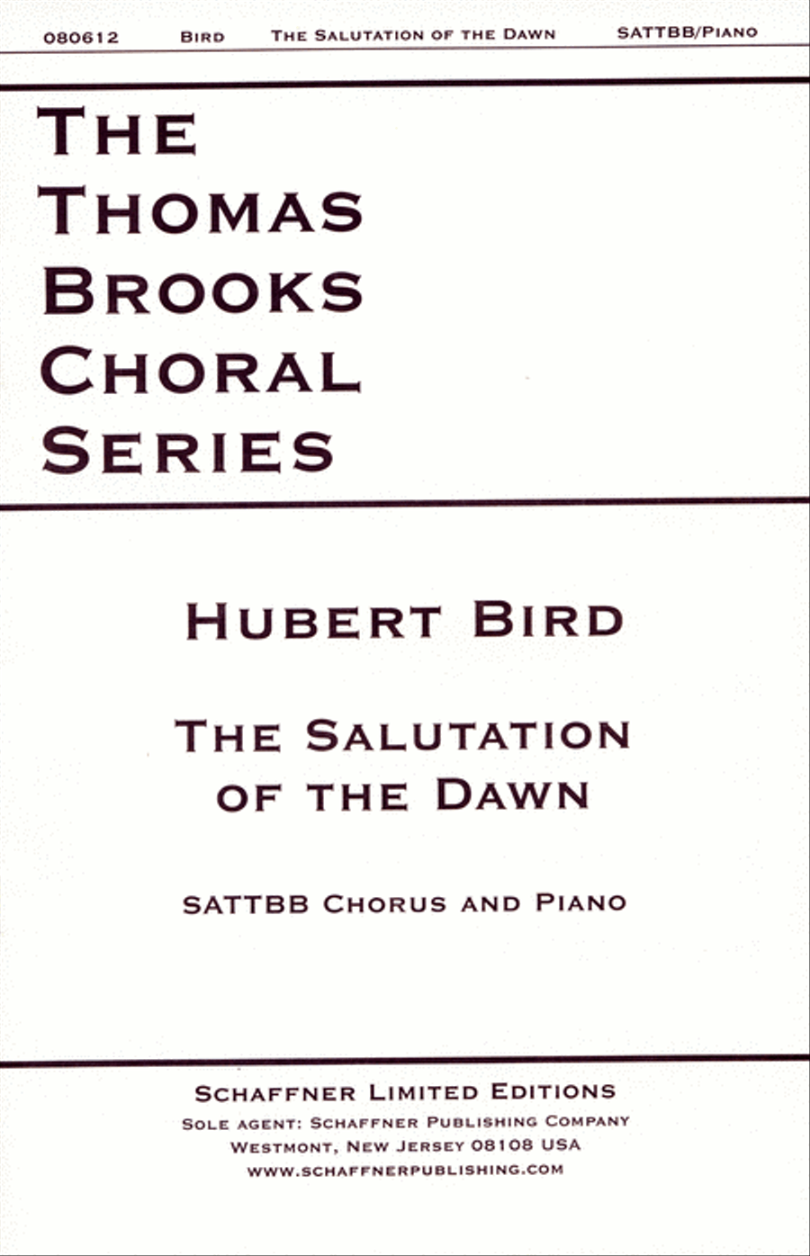 The Salutation Of The Dawn Choir scores gallery preview page 1