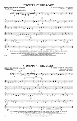 Stompin' at the Savoy: Optional Baritone T.C. (Tuba Double)