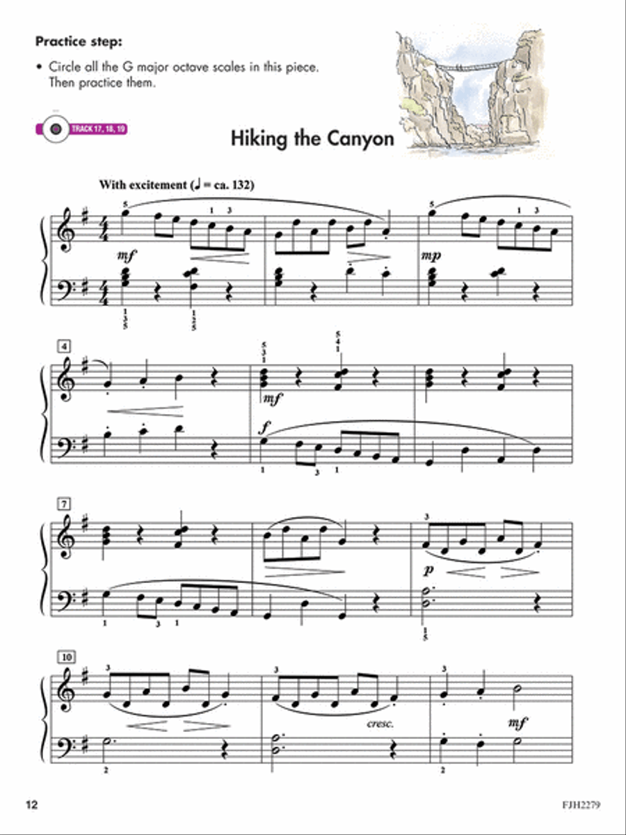 Succeeding at the Piano, Recital Book - Grade 2B (2nd Edition) Piano Method scores gallery preview page 4