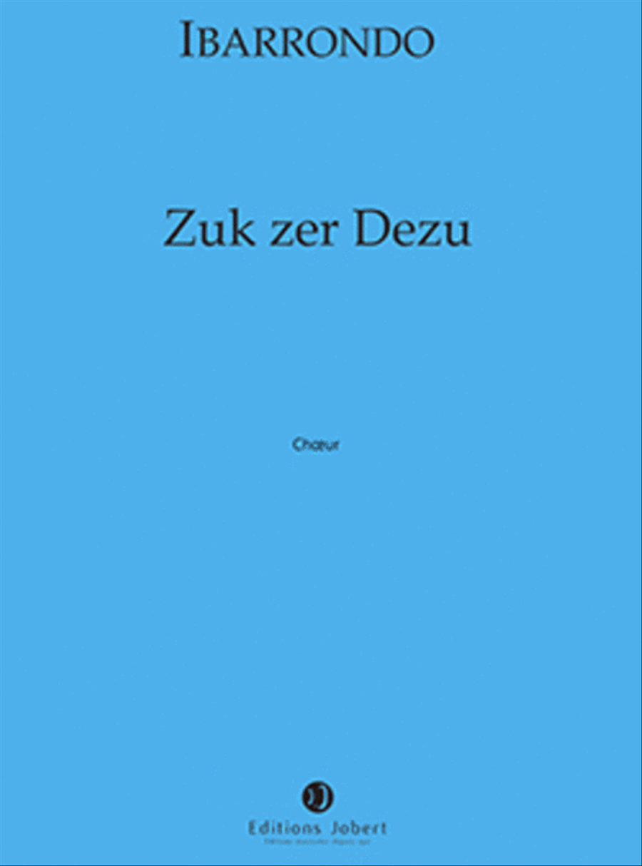 Zuk Der Dezu Choir scores gallery preview page 1