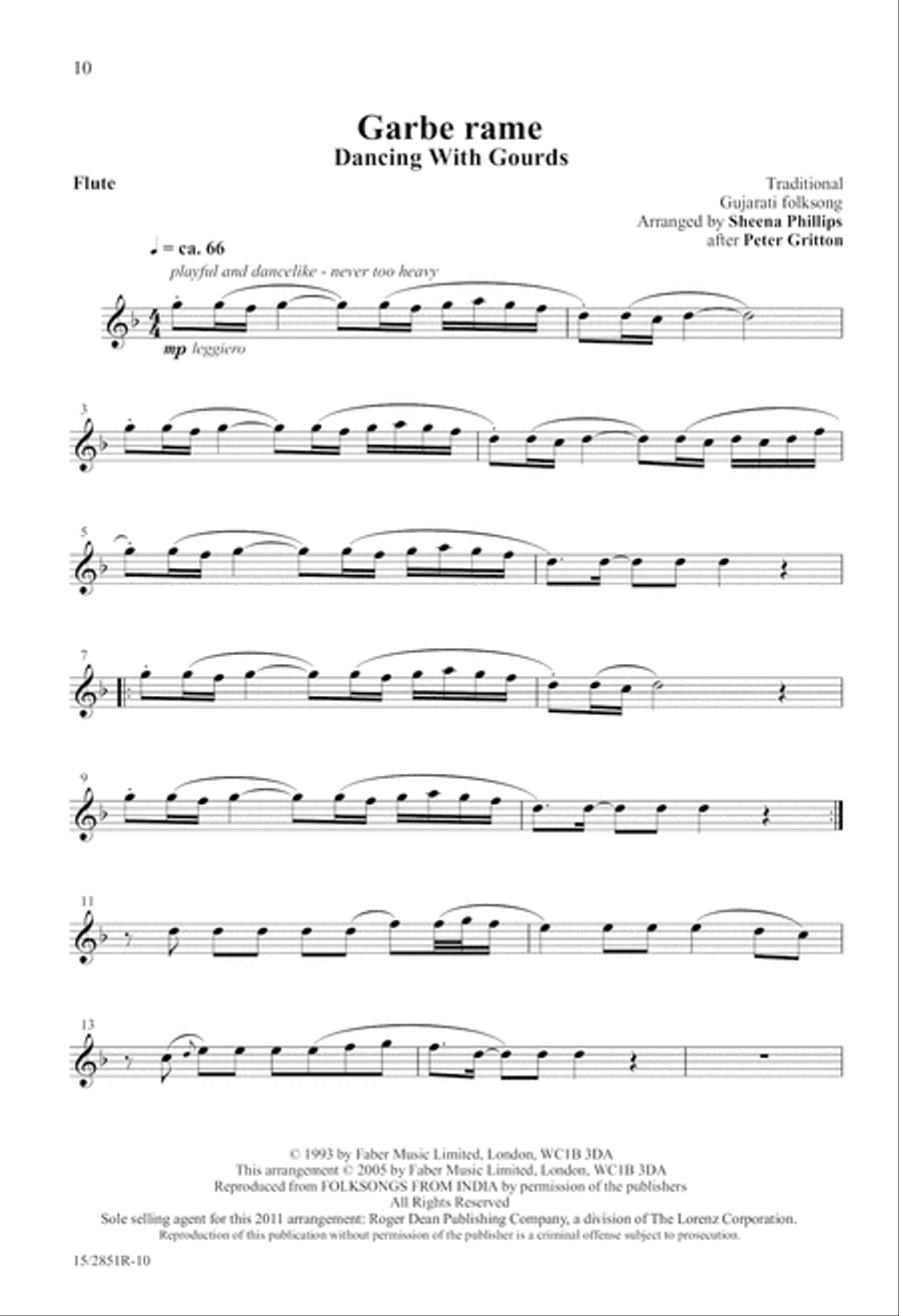Garbe rame (Dancing With Gourds) SSAA scores gallery preview page 11
