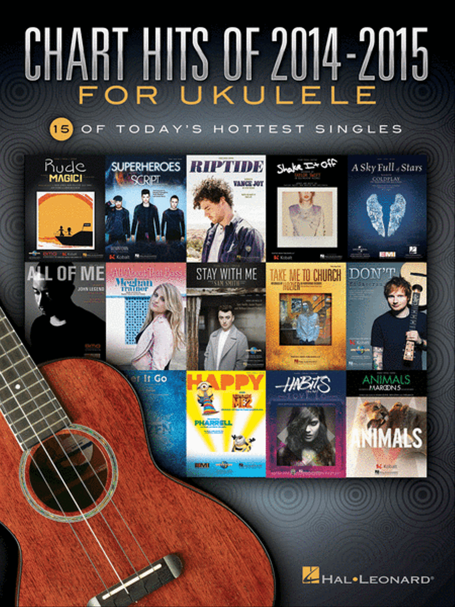Chart Hits of 2014-2015 for Ukulele Ukulele scores gallery preview page 1