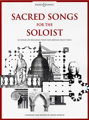 Book cover for Sacred Songs for the Soloist