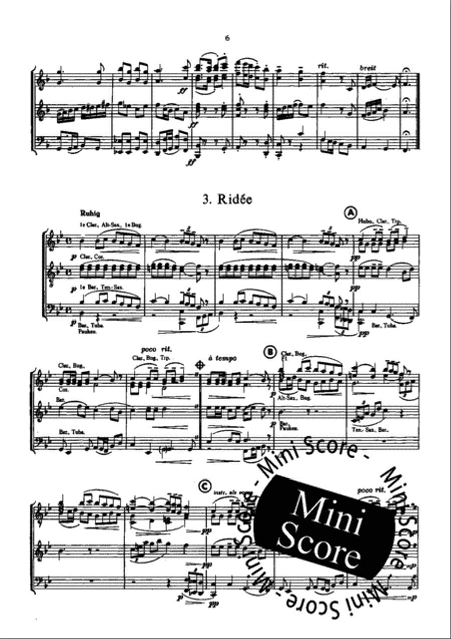 Nach Franzosischer Art Nach Franzosischer Art Concert Band scores gallery preview page 8