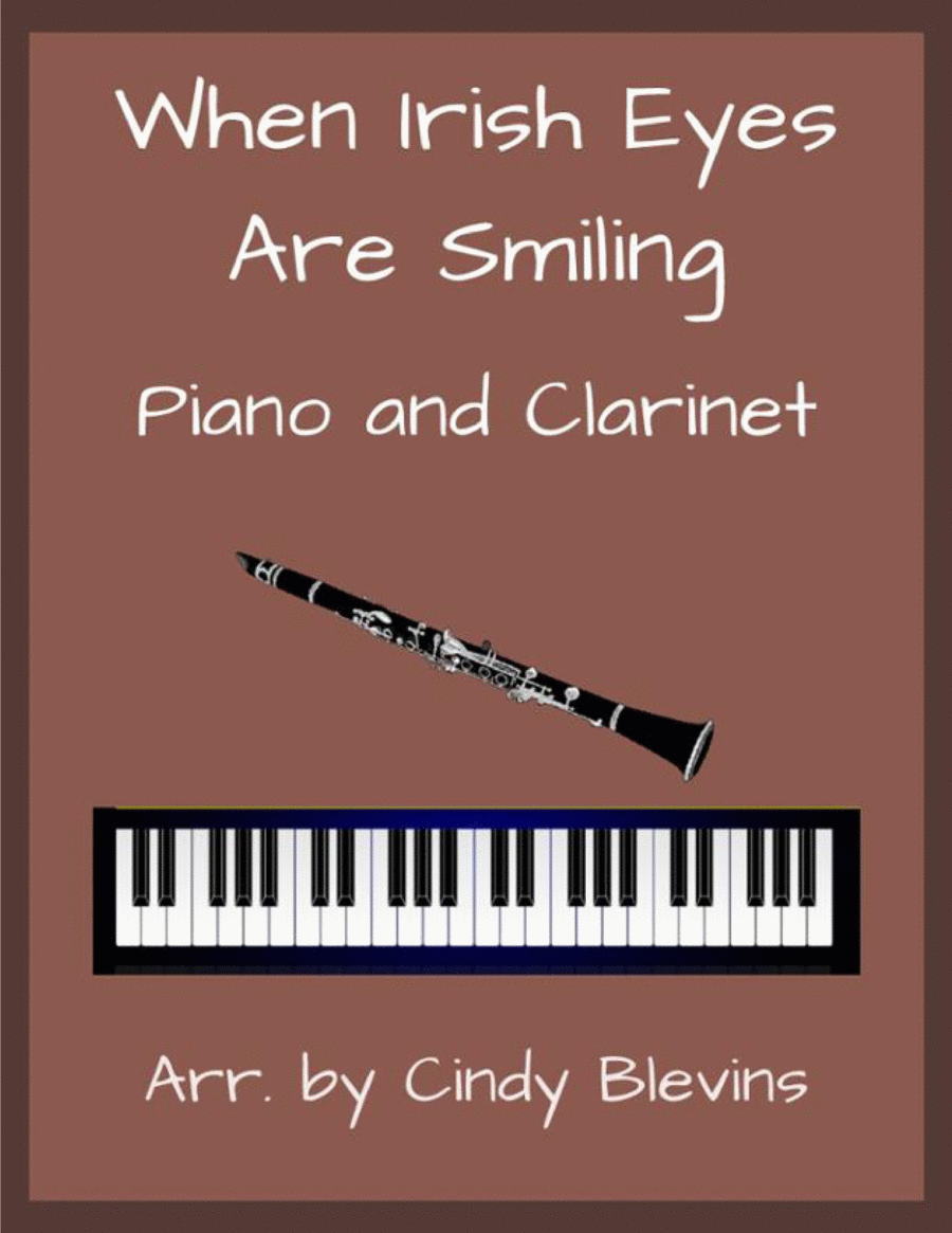 When Irish Eyes are Smiling, for Piano and Clarinet image number null