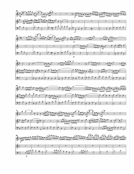 Aria: Halleluja, Stärk' und Macht from Cantata BWV 29 (arrangement for Alto recorder and organ)