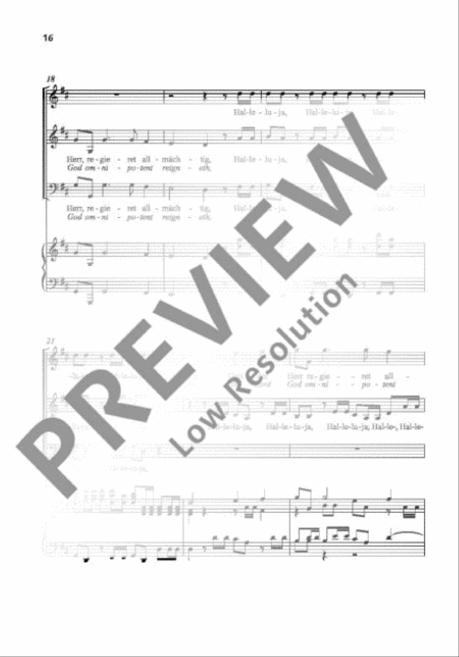 Halleluja 3-Part scores gallery preview page 4