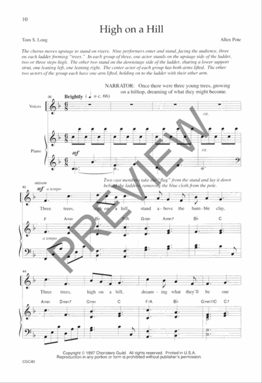 The Tale of the Three Trees Preview Kit (Score & CD) CD scores gallery preview page 10