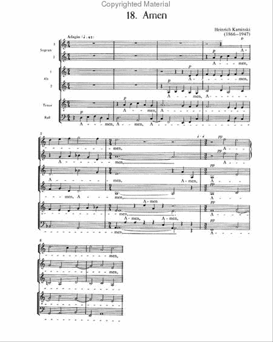 Benedicamus (Chorsatze zur Liturgie), Heft 4 Choir scores gallery preview page 2