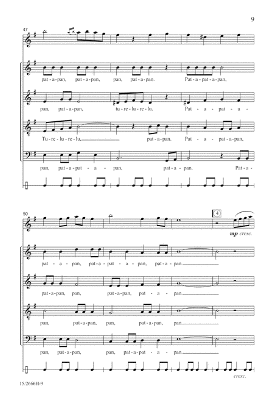 Pat-a-pan 4-Part scores gallery preview page 9