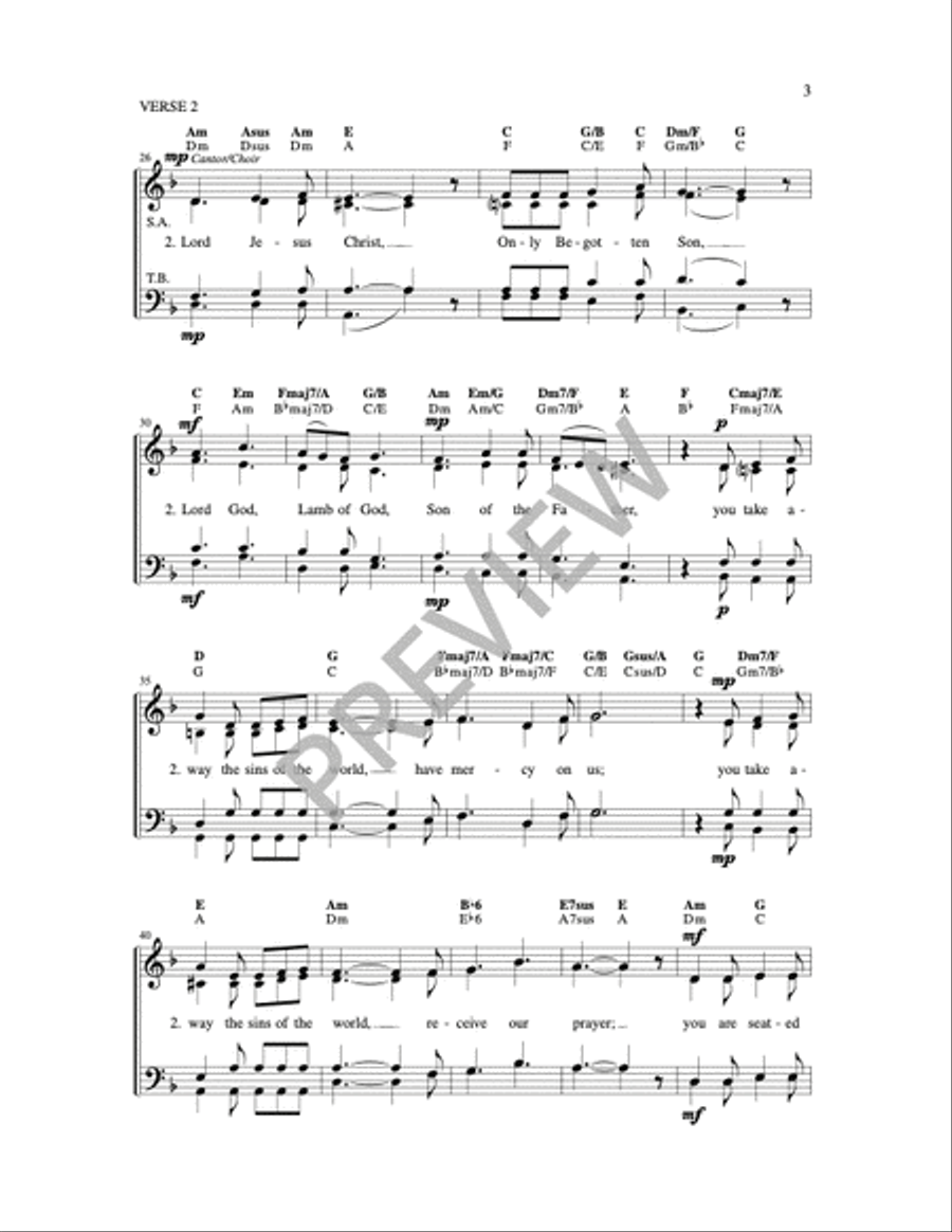 Mass of Awakening-Guitar Edition Guitar scores gallery preview page 15