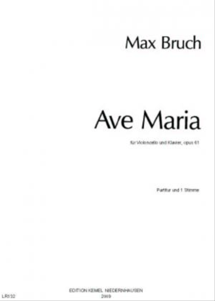 Ave Maria Piano Accompaniment scores gallery preview page 1