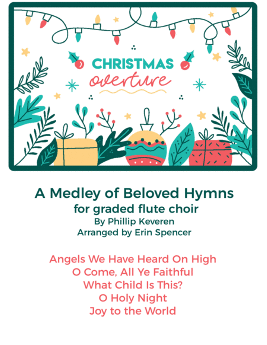 A Christmas Overture Woodwind Ensemble scores gallery preview page 1
