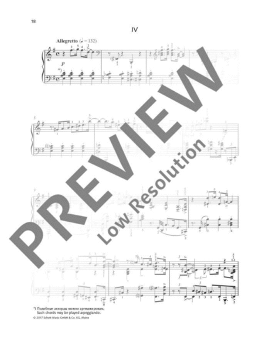 24 Jazz Preludes Piano Solo scores gallery preview page 19