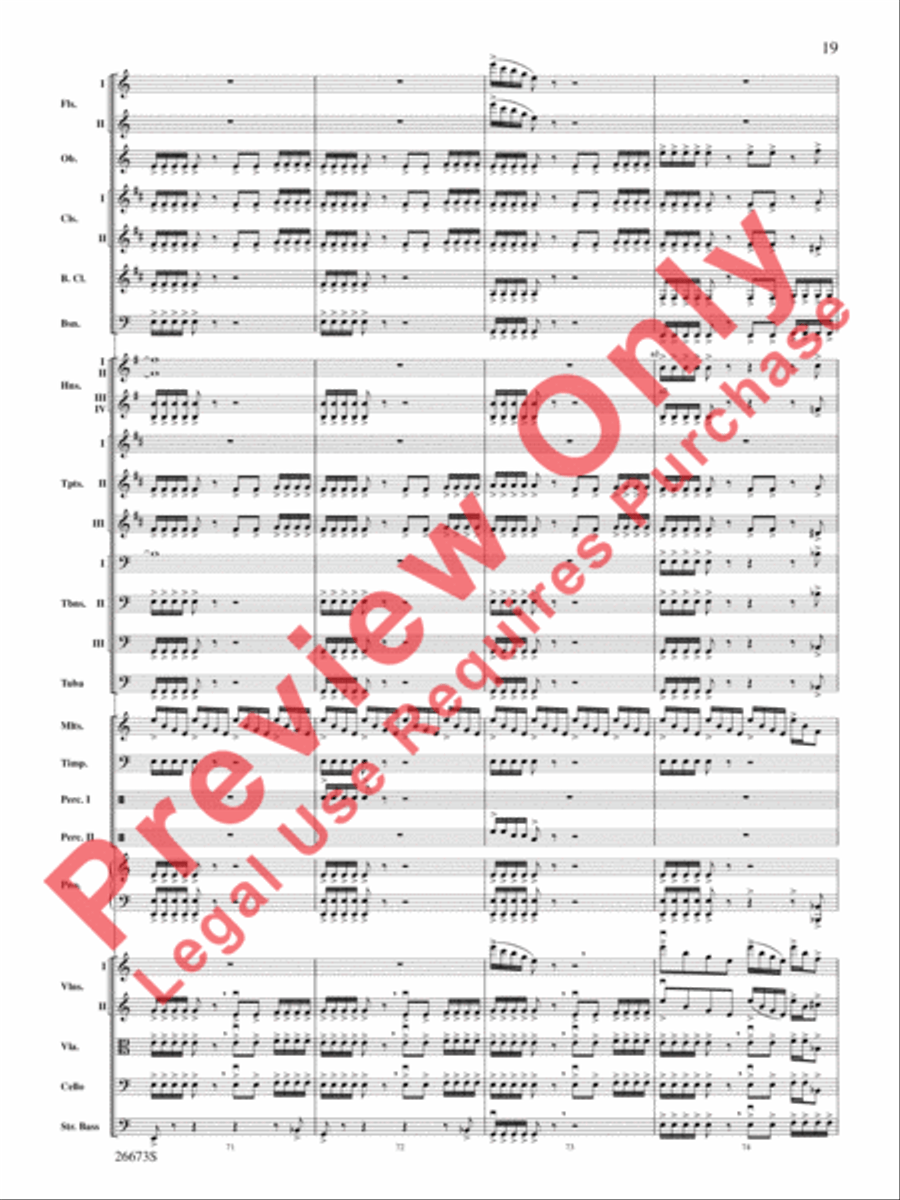 Superman Returns, Concert Selections from Full Orchestra scores gallery preview page 20