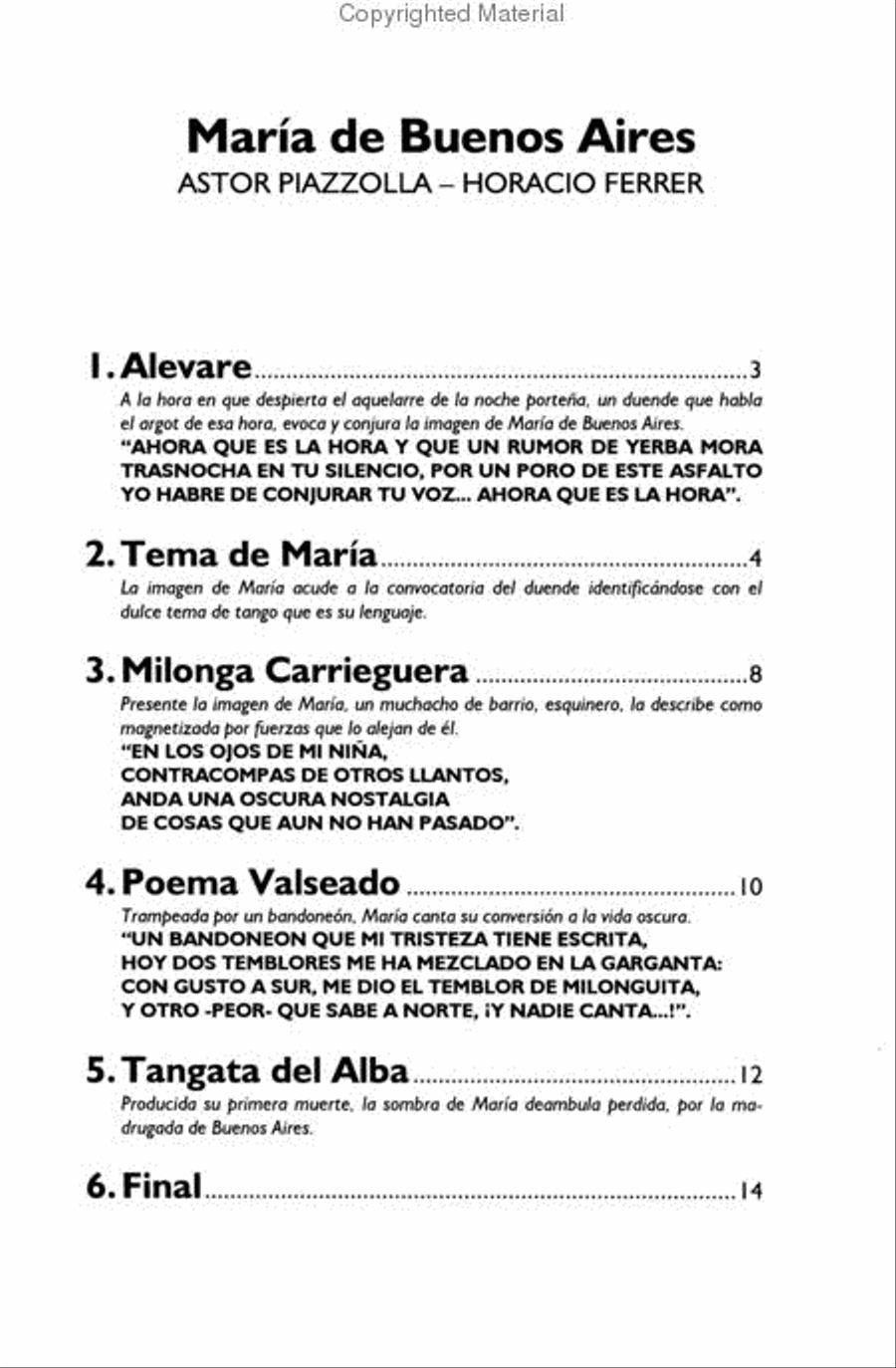 Maria de Buenos Aires Maria de Buenos Aires Classical Guitar scores gallery preview page 2