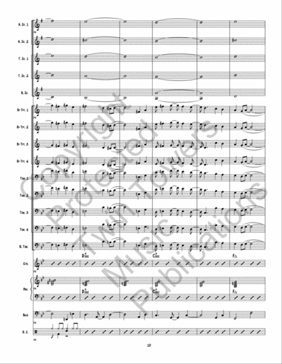 New Beginning 2.0, A New Beginning 2.0, A Jazz Ensemble scores gallery preview page 11