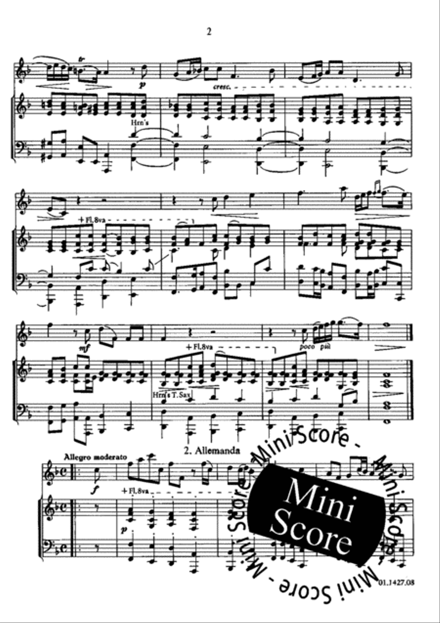 Concerto for Oboe and Band Concert Band scores gallery preview page 6