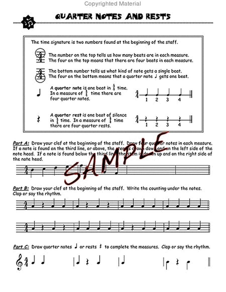 Easy Music Theory for Middle School