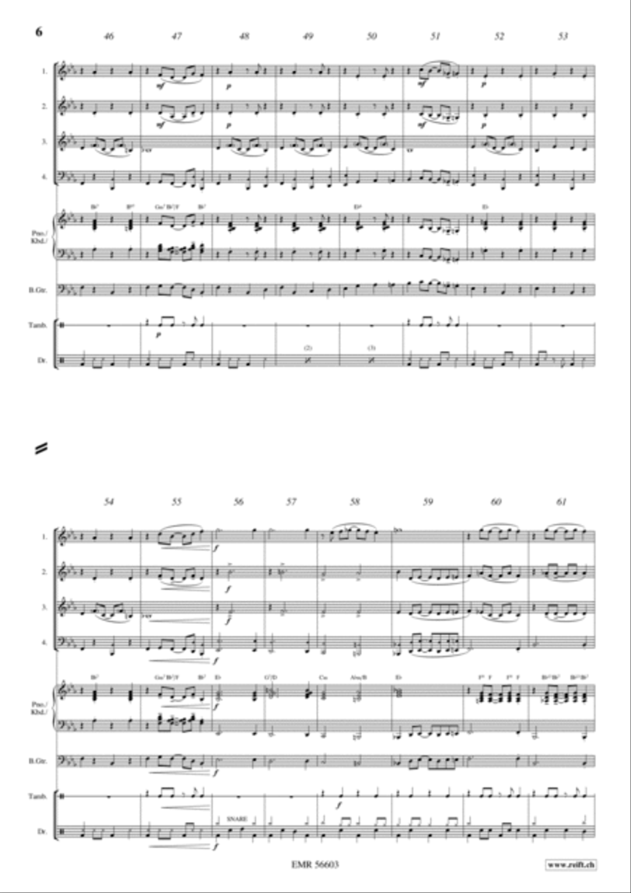 12th Street Rag Woodwind Quartet scores gallery preview page 6
