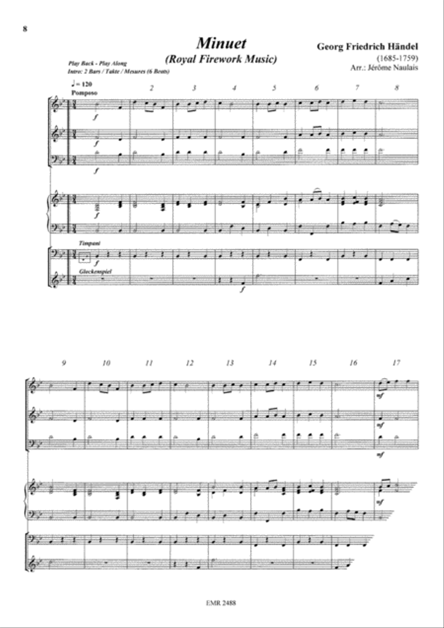 Album Volume 8 Brass Trio scores gallery preview page 5