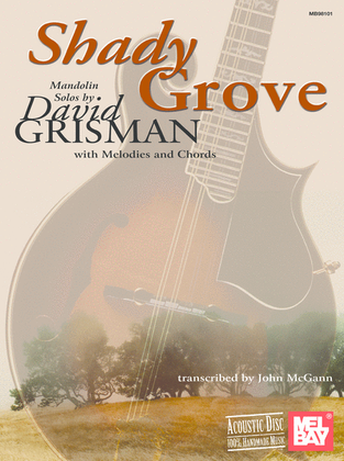 Book cover for Shady Grove: Mandolin Solos by David Grisman