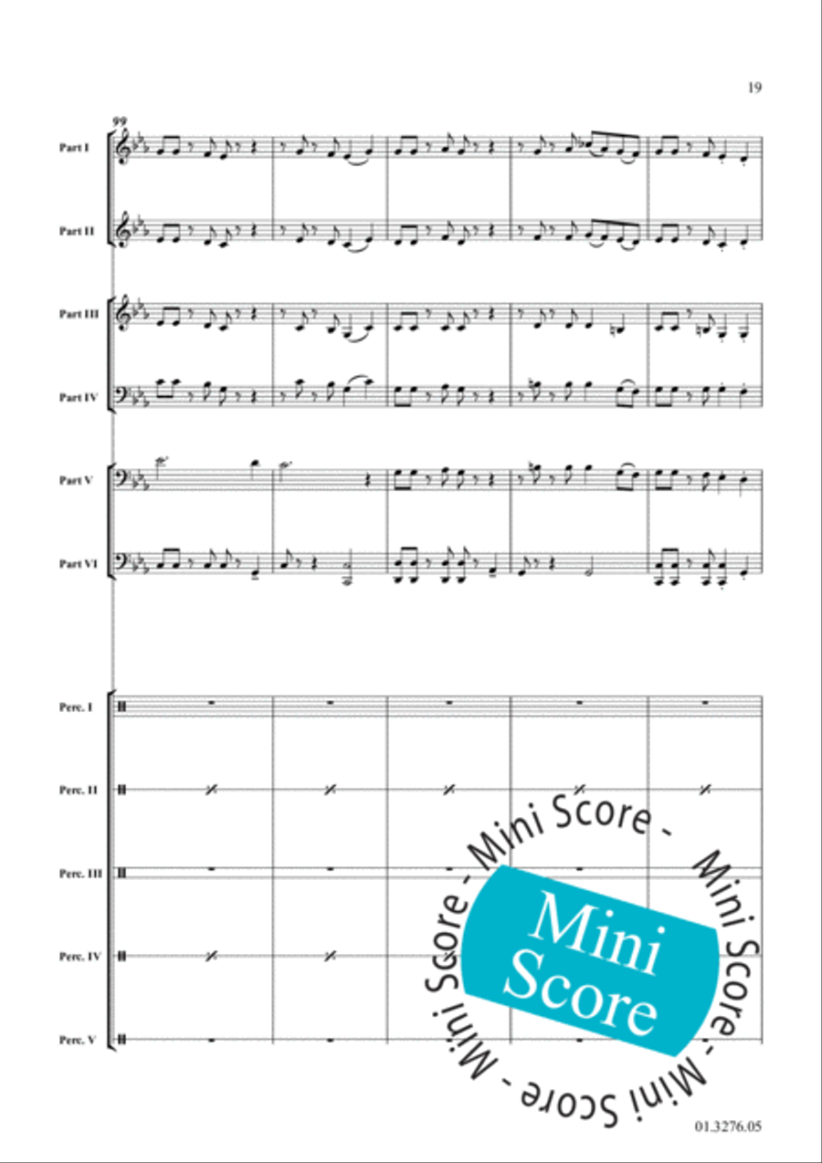 Festivo! Festivo! Concert Band scores gallery preview page 23