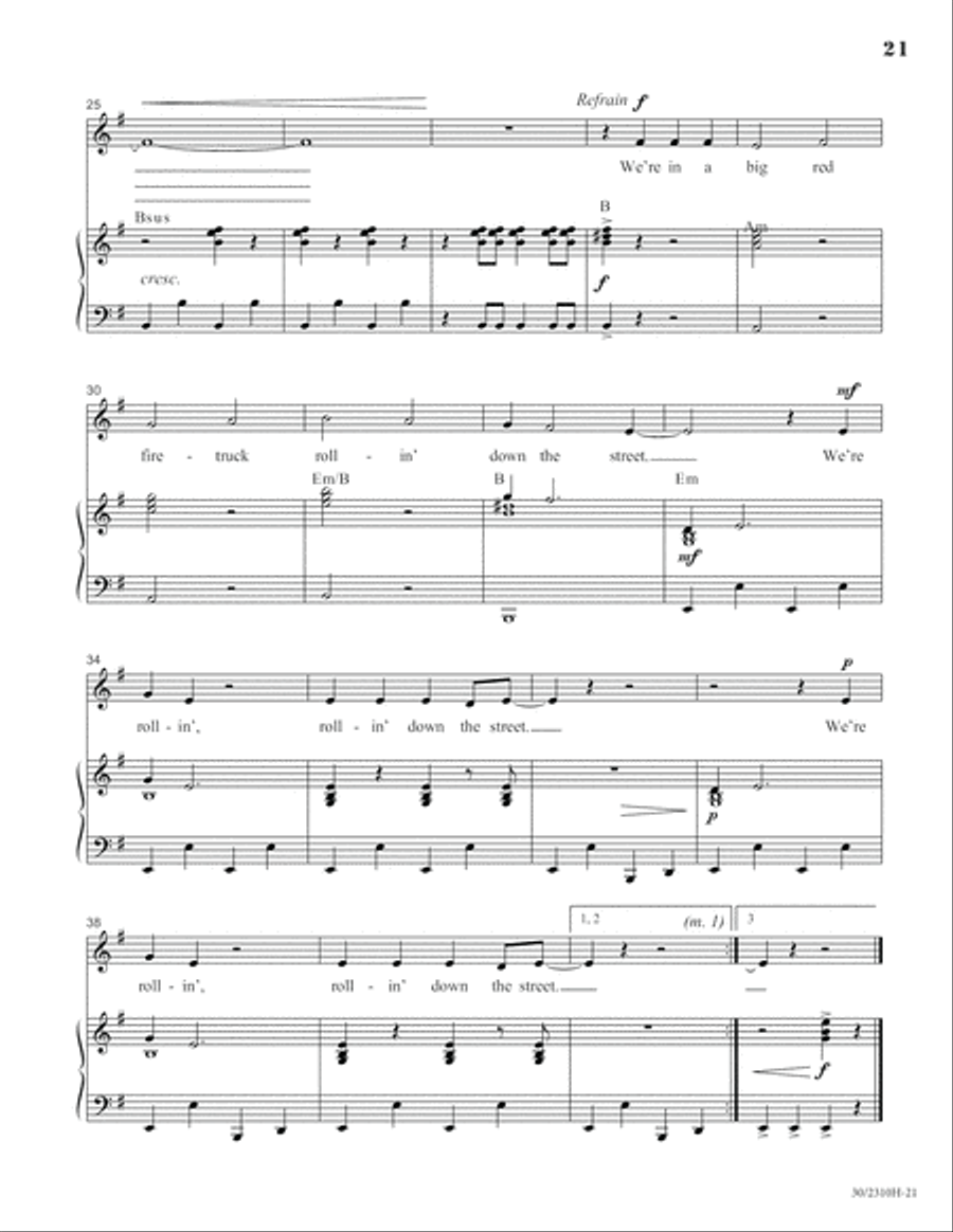 The Box The Box Unison Choir scores gallery preview page 22