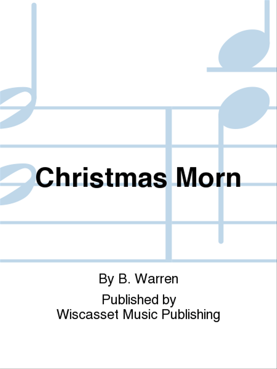 Christmas Morn Medium Voice scores gallery preview page 1