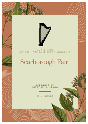 Scarborough Fair - Small Harp (range from G below middle C)