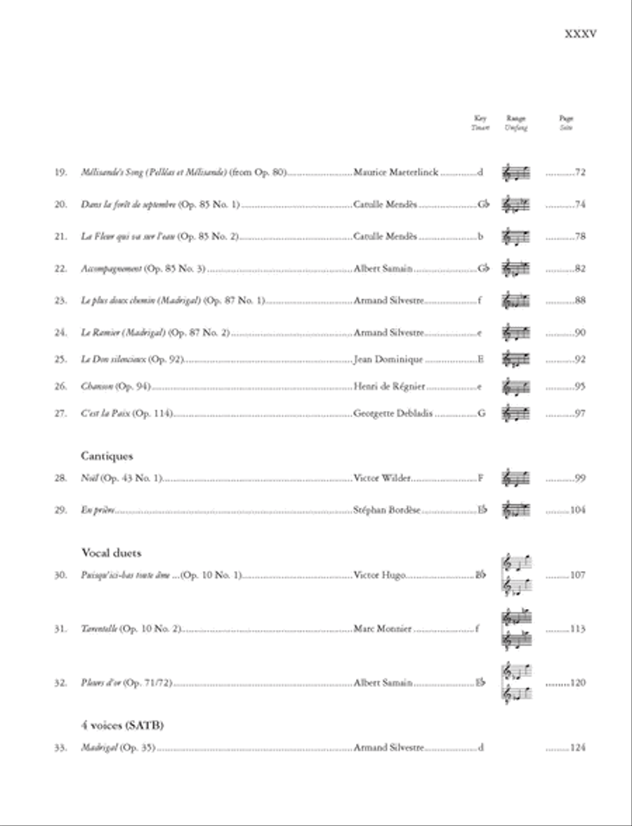 Complete Songs (Medium Voice) Medium Voice scores gallery preview page 4