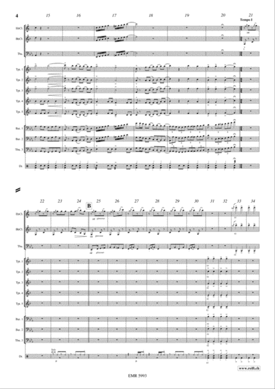 Orava Clarinet scores gallery preview page 5