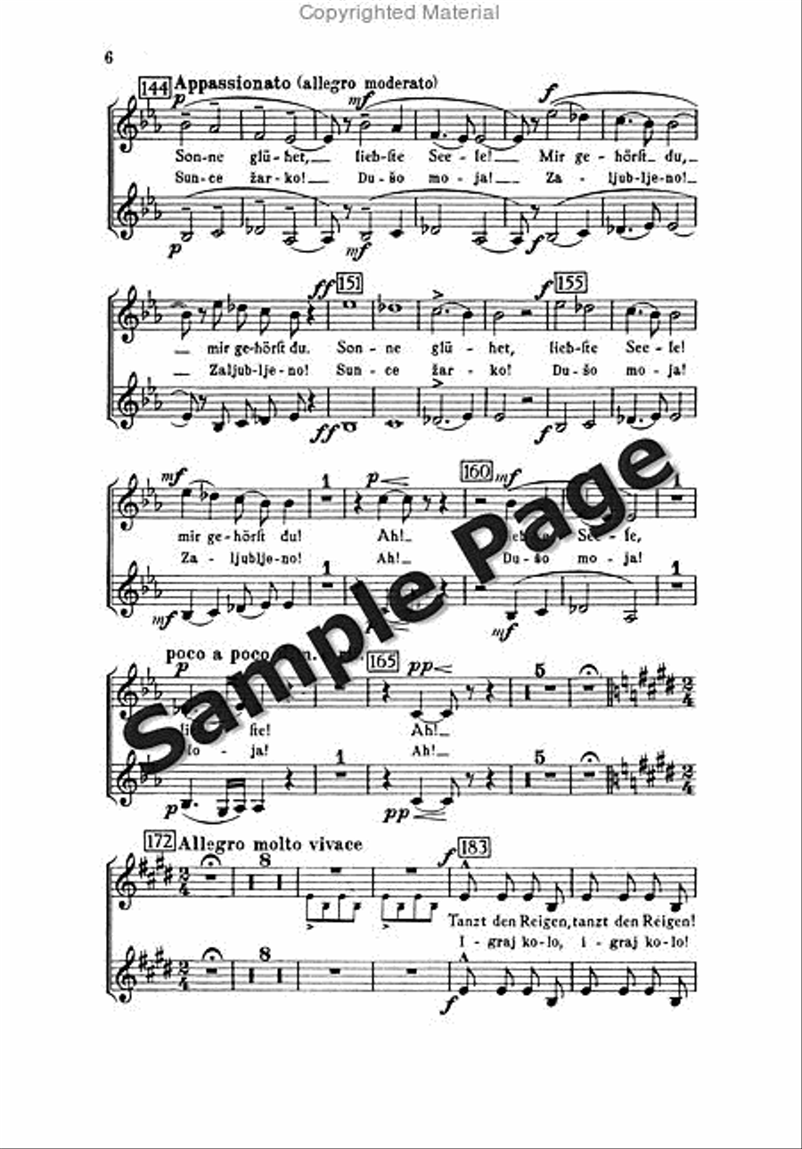 Kolo Choral Score **pop** Choir scores gallery preview page 7