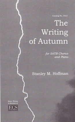 Book cover for The Writing of Autumn