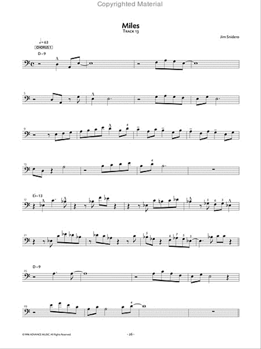 Jazz Conception -- Trombone Trombone scores gallery preview page 11