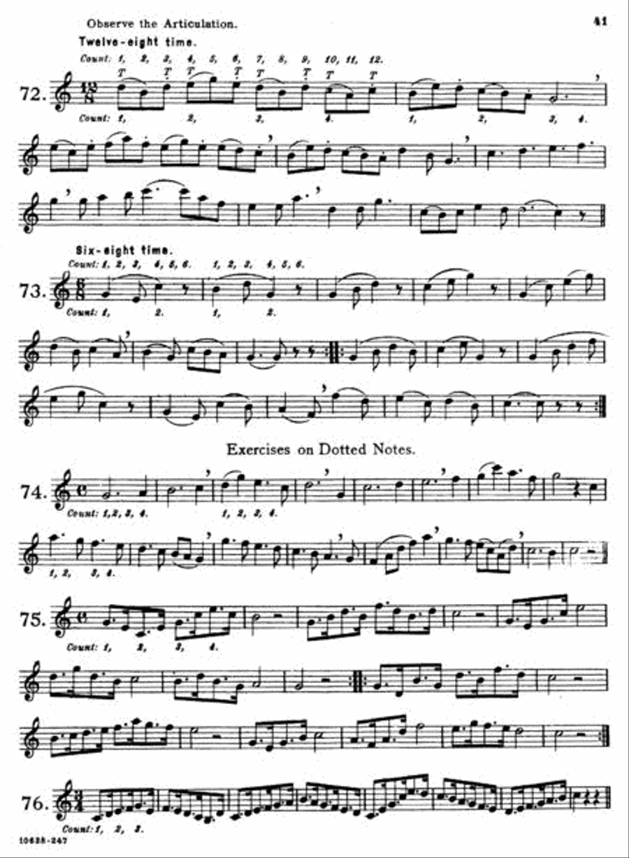 Universal method shop for saxophone