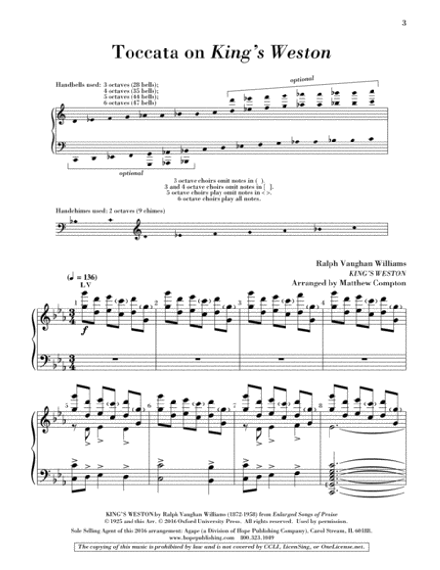 Toccata on 