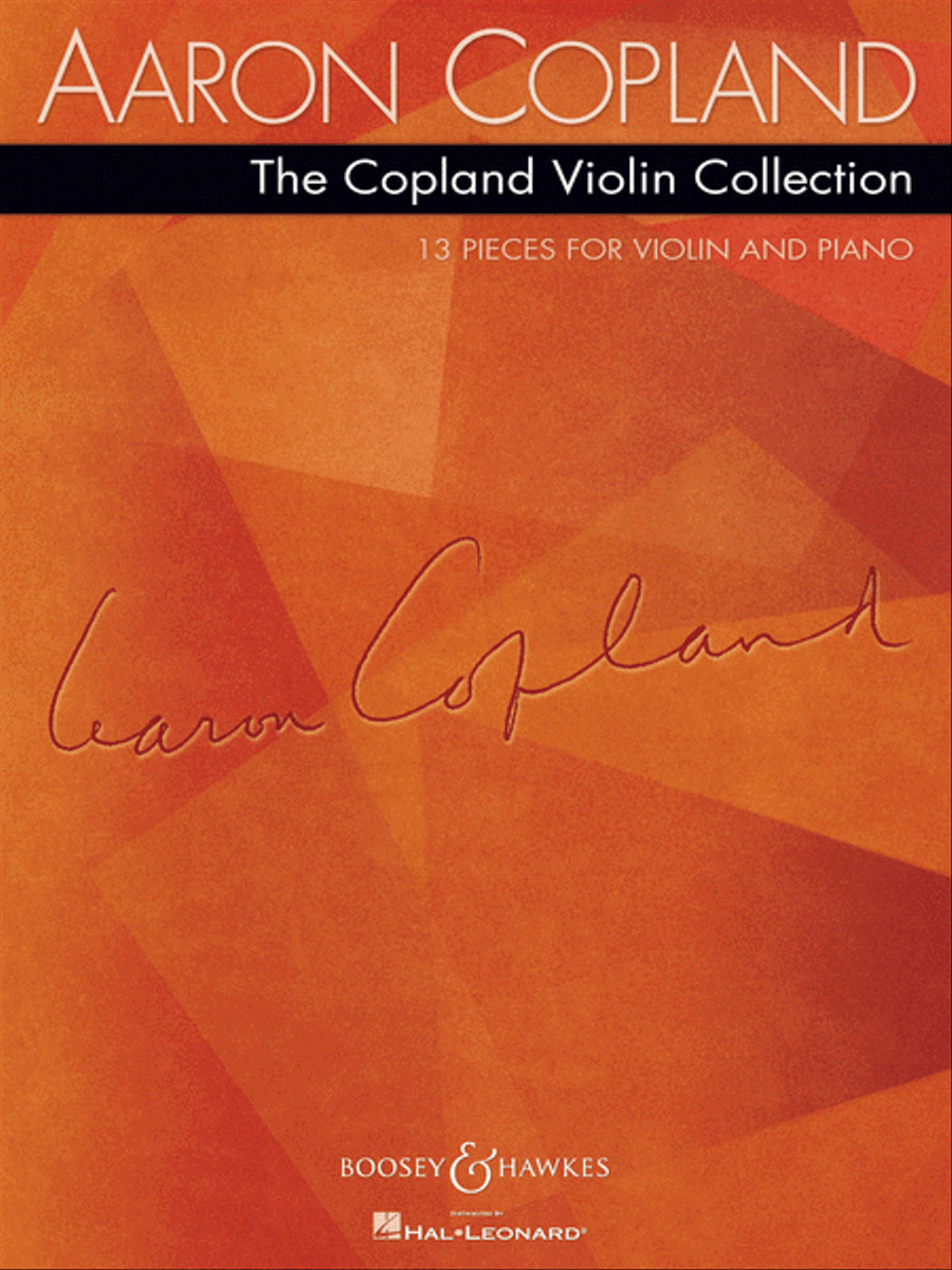 The Copland Violin Collection Violin Solo scores gallery preview page 1