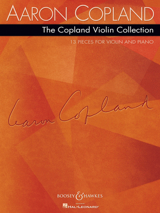 Book cover for The Copland Violin Collection