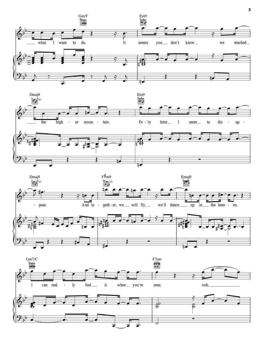 Loving You Loving You Acoustic Guitar scores gallery preview page 3