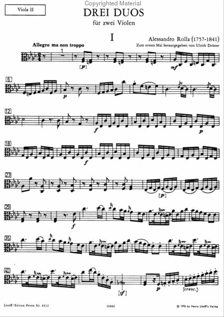 Duos (3) Duos (3) Viola scores gallery preview page 3