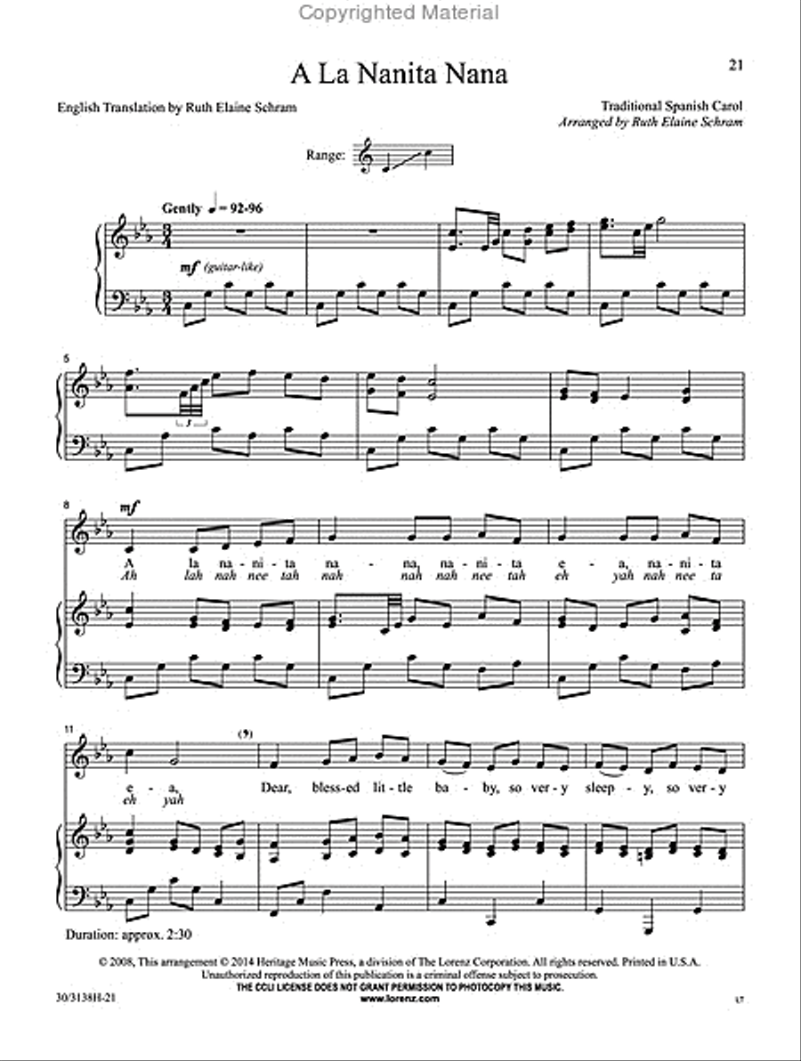Christmas Dreams and Reflections - Medium-low Voice Medium Voice scores gallery preview page 13