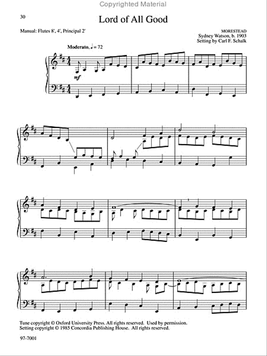Musica Sacra: Easy Hymn Preludes for Organ, Vol. 1