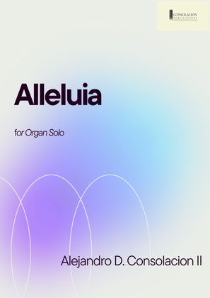 Book cover for Alleluia (Version for solo organ)