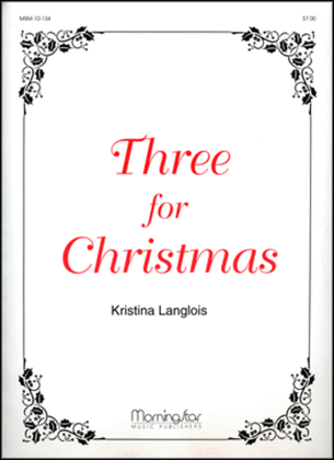 Book cover for Three for Christmas