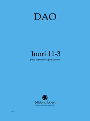 Book cover for Inori 11-3