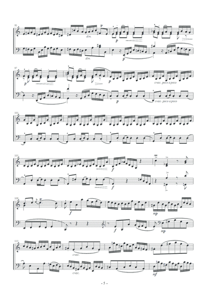 J.S.Bach / "Prelude" from English Suite No.2 in A minor, BWV 807 by Johann Sebastian Bach Percussion - Digital Sheet Music