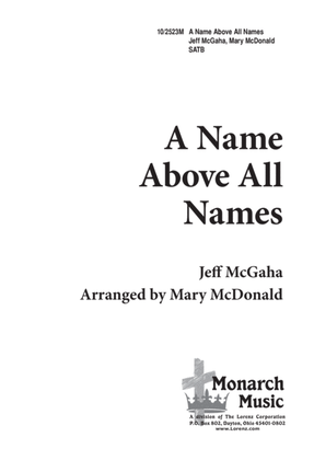 Book cover for A Name Above All Names