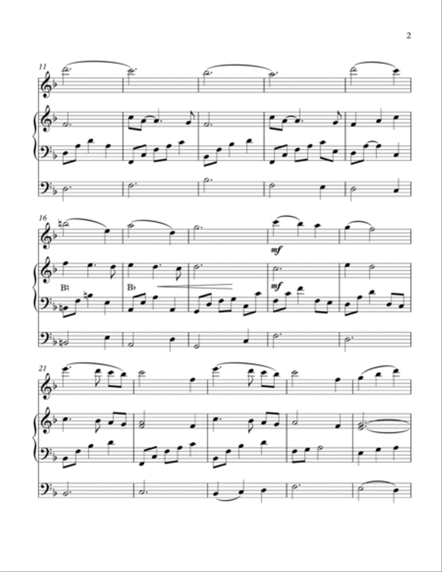 Moon River Flute scores gallery preview page 3
